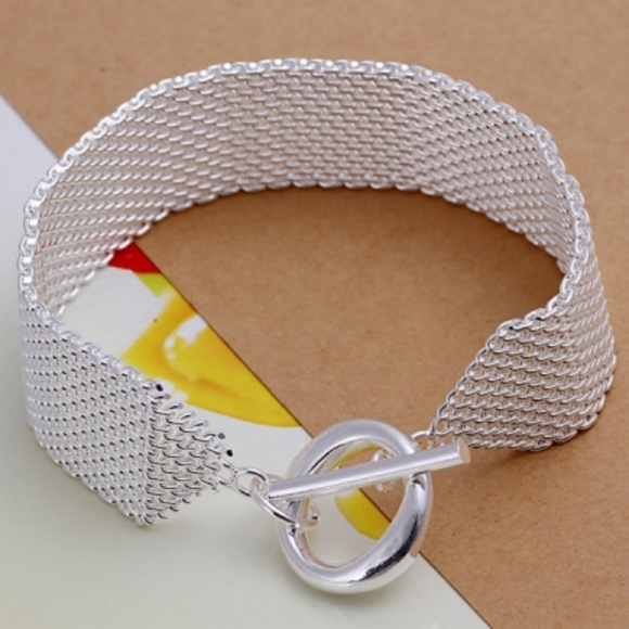 Jewelry - Sterling Silver Mesh Bracelet
